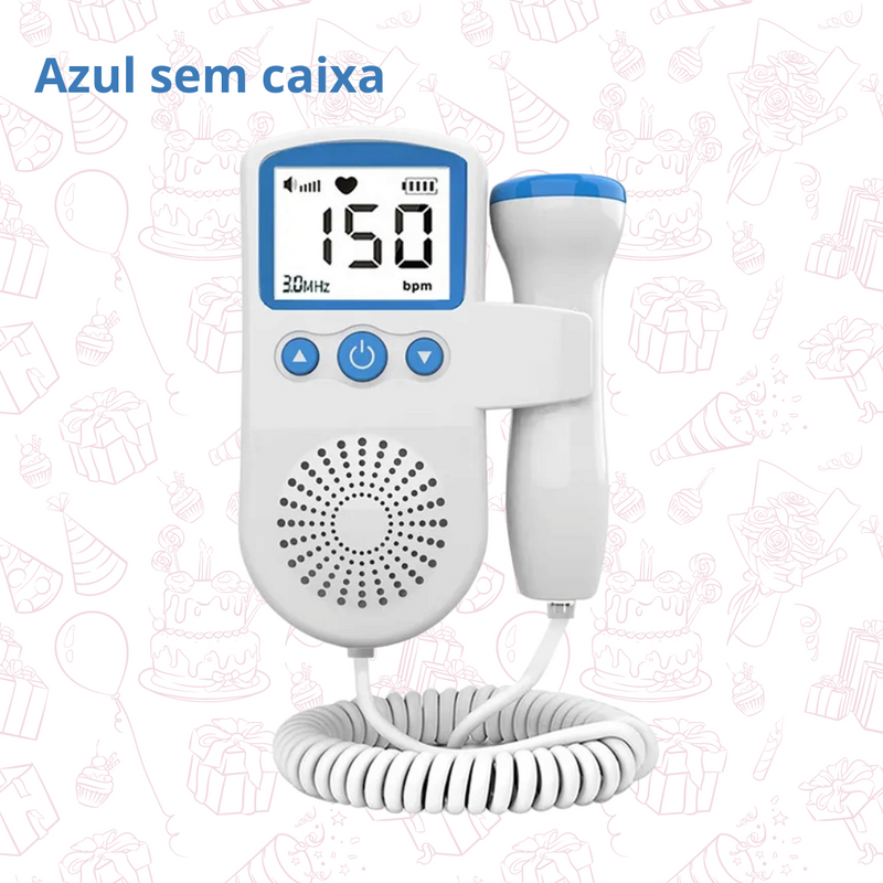 Monitor de frequência cardíaca portátil(CONEXÃO MAMÃE E BEBE)