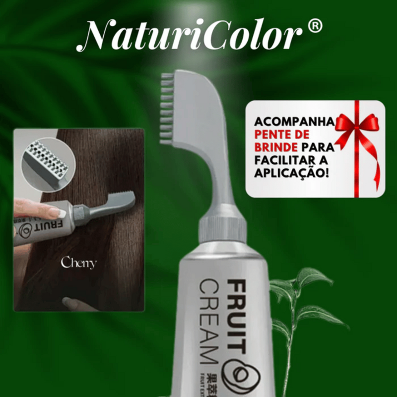 Tinta de Cabelo Vegetal NaturColor - Para Todos Os Tipos De Cabelos + Pente De Brinde(Black Friday)