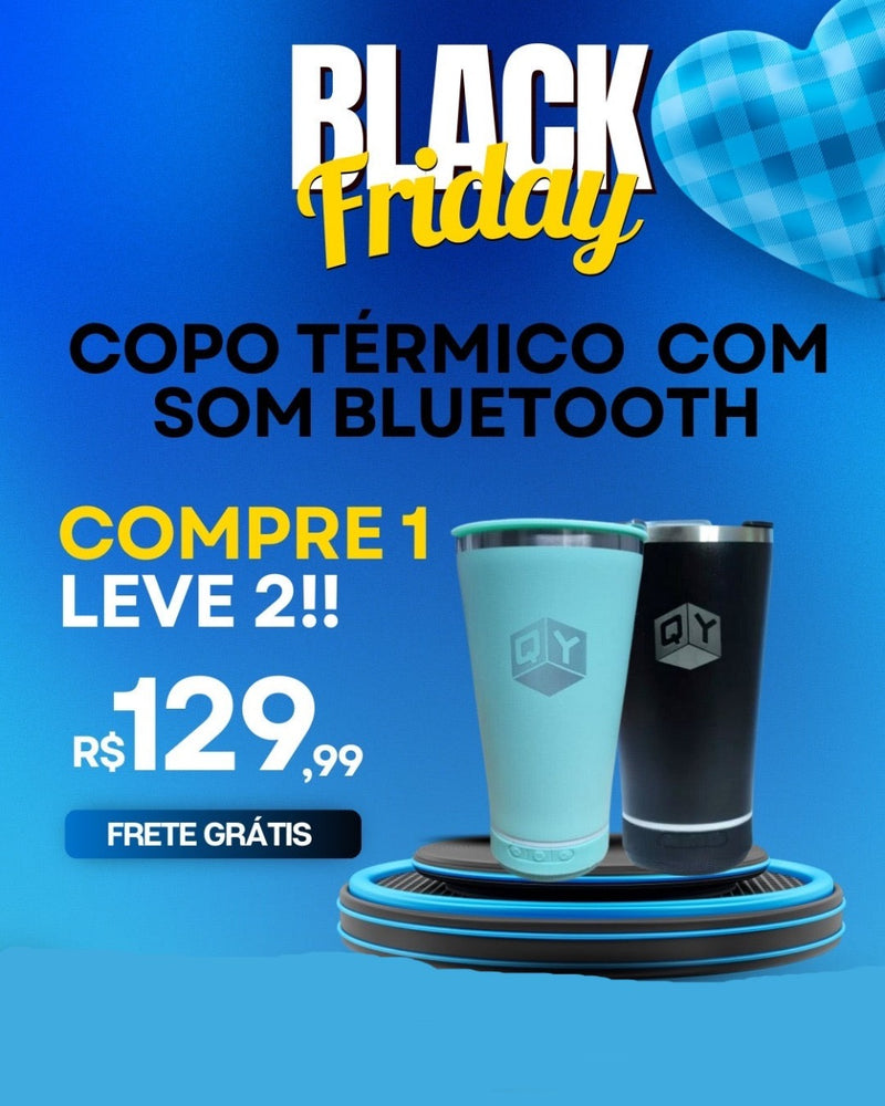 MedCup- O Copo Térmico Com Som [COMPRE 1 LEVE 2] BLACK FRIDAY