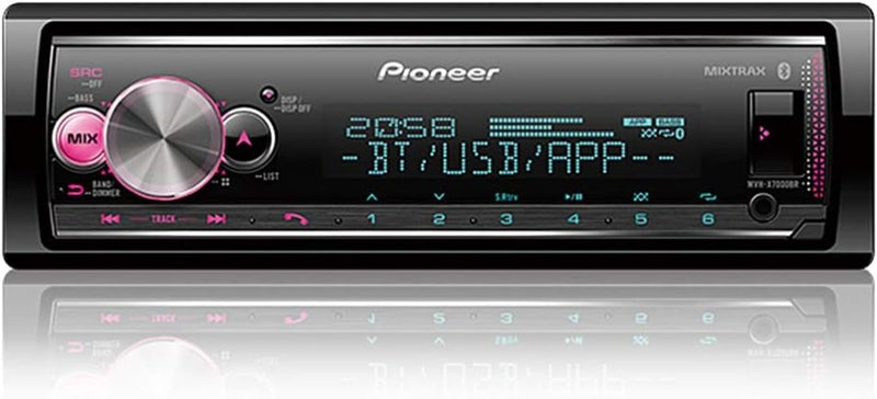 Media Receiver Pioneer MVH-X7000BR Som Automotivo Bluetooth