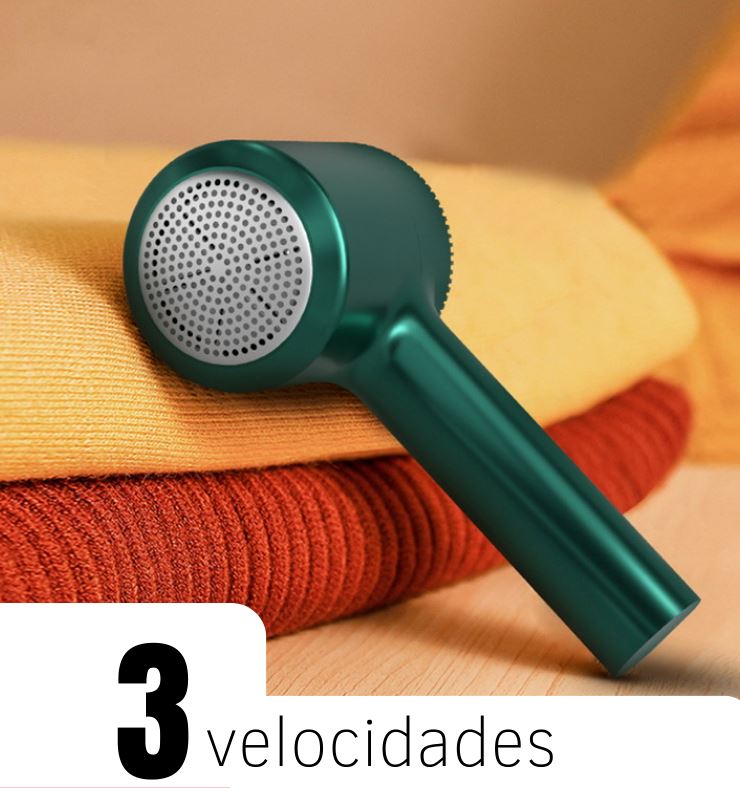 PelúciaZeroMax 2.0- Aparador de Bolinhas e Pelos para Roupas Elétrico Recarregável medc outlet 